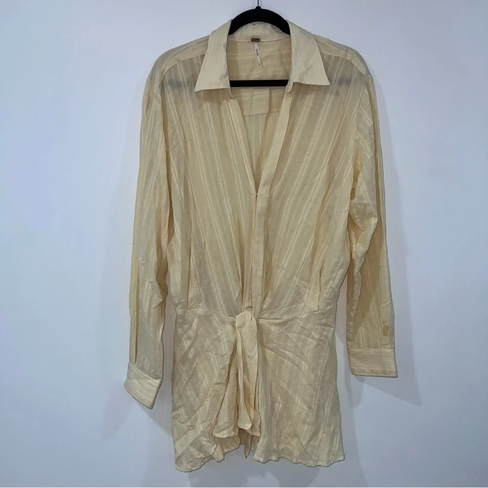 Free People Tara Twist Mini Dress